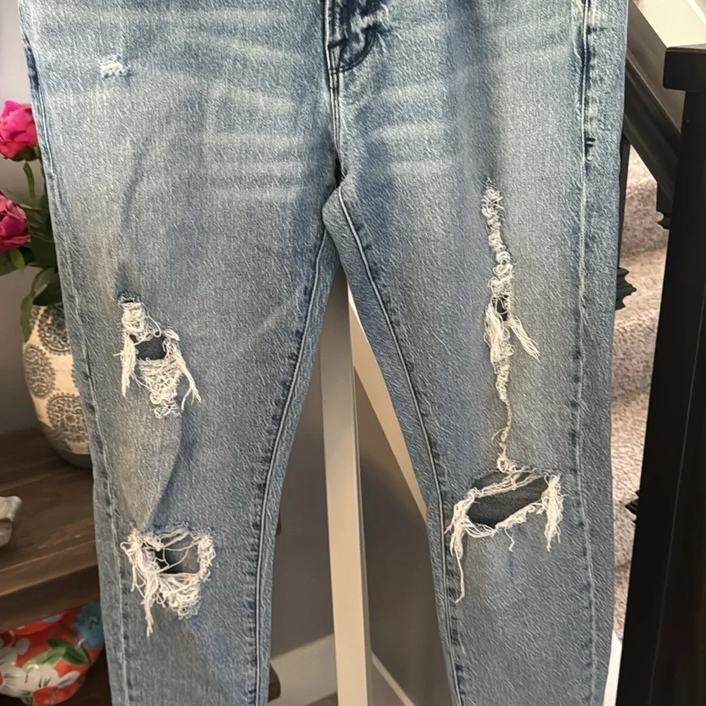 FRAME Le Garçon Beldon Rips Jeans - Picture 5 of 11